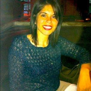 Glitter shirt. Navy blue w gold